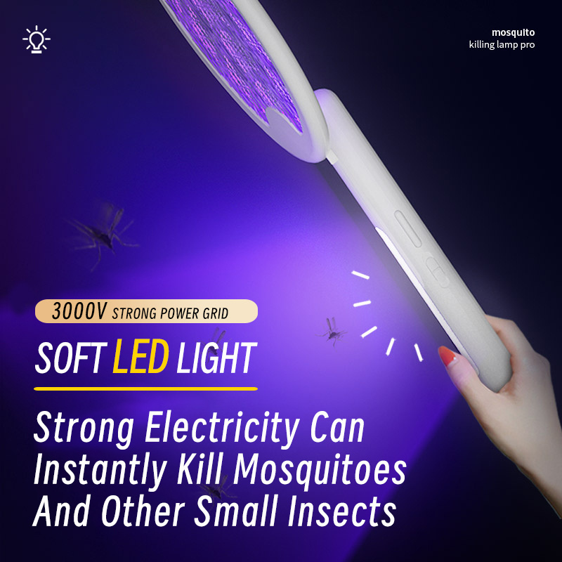 House Fly Killer Led Mosquito Light Repellent Electronic Electric Insect Killer Lamp Moustique Swatter