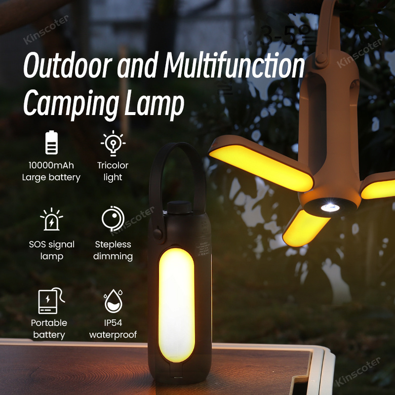 Camping Tent Lighting Rechargeable Outdoor Light Portable Hanging Flashlight Emergency Camping Lamp