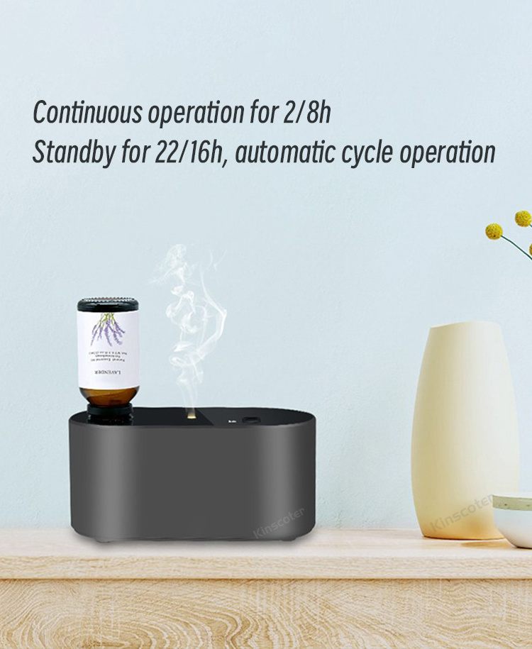 Aroma Essential Oil Diffuser USB Rechargeable 2000mAh Smart Car Nebulizer Waterless Diffuser For Home Office