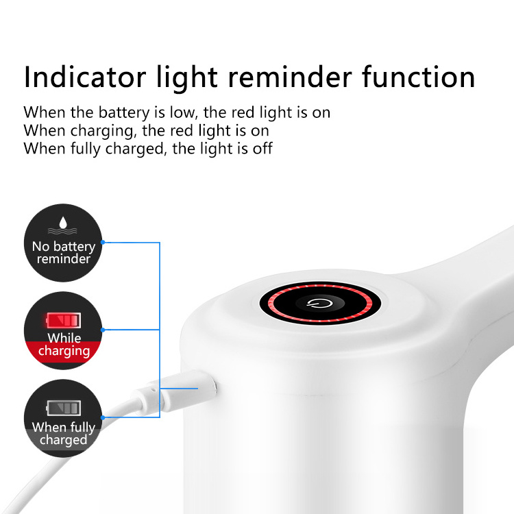 Water Machine Dispenser Kinscoter Rechargeable Drinking 5 Gallon Electric Mini Bottle Water Dispenser Pump