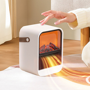 Bedroom Fireplace Heater Overheat Protection Ceramic PTC Electric Fan Heater Mini Room Air Fan Heater