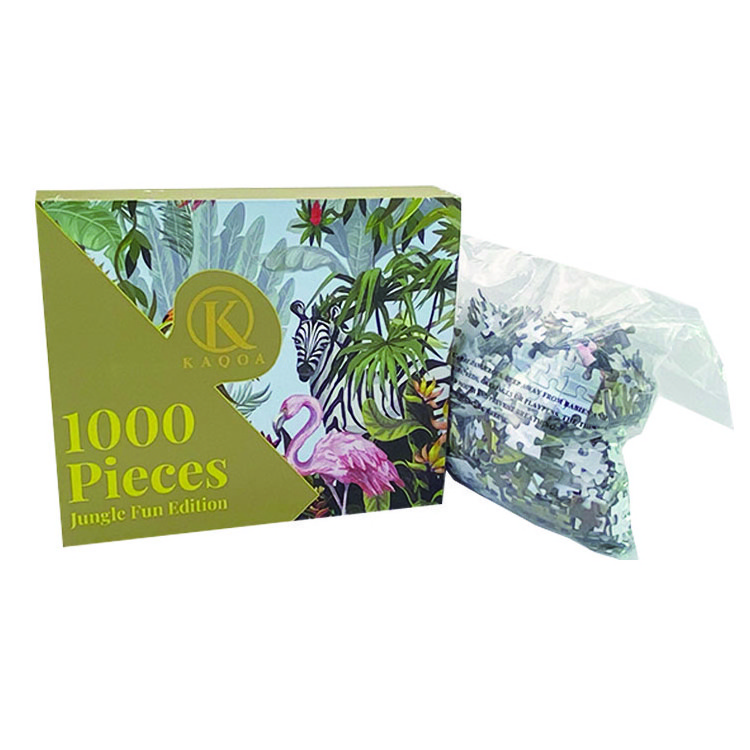 Free Sample Personalized Custom Paper Puzzle For Adult Sublimation Jigsaw Puzzle 1000 Pieces