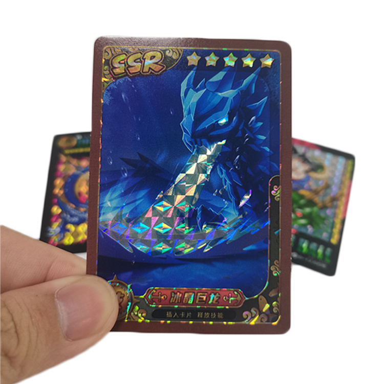 Custom Trading Card Holographic Foil Playing Card Custom Logo Design Trading Card Game