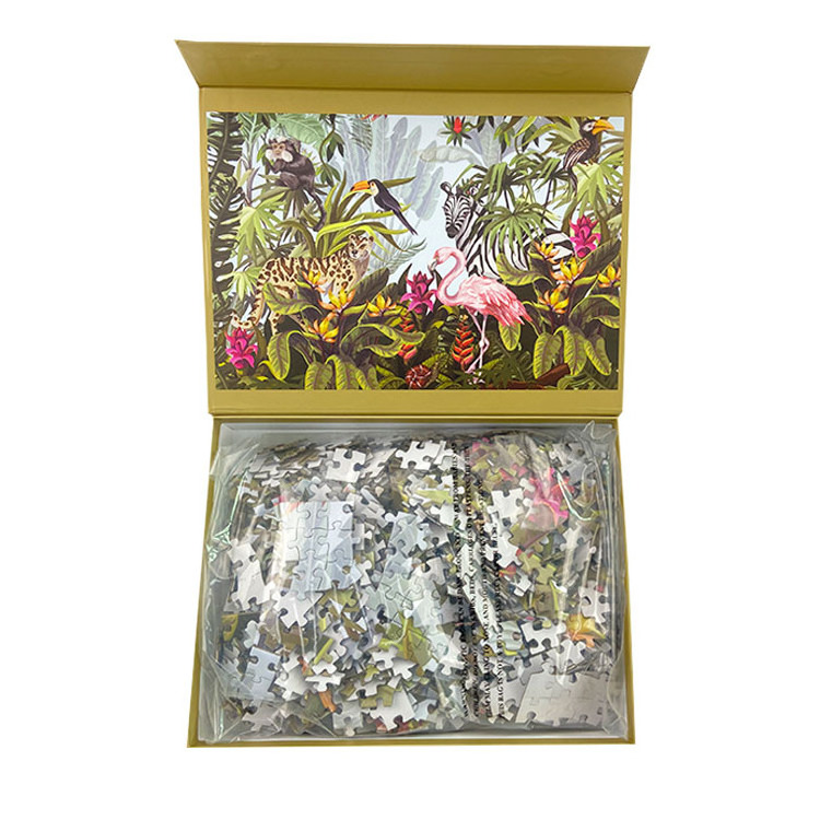 Free Sample Personalized Custom Paper Puzzle For Adult Sublimation Jigsaw Puzzle 1000 Pieces