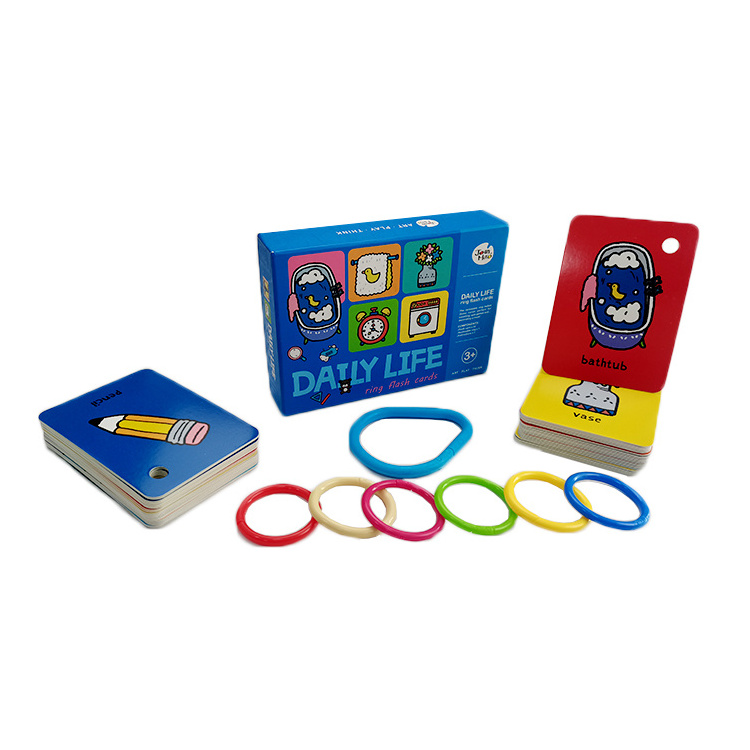 Custom Printing Kids Memory Education Playing Board Game Flash Cards Custom Printing Flash Card Game Cards