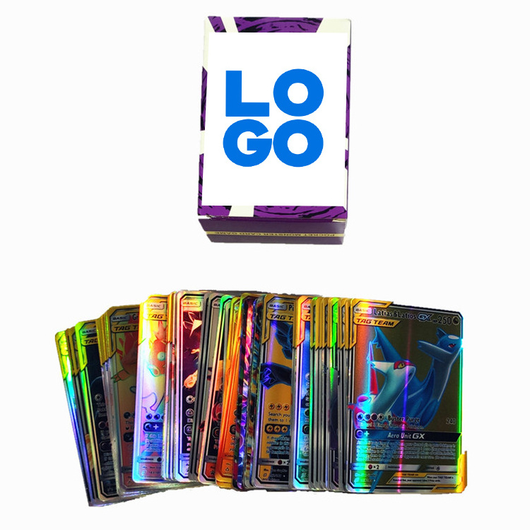 Custom Trading Card Holographic Foil Playing Card Custom Logo Design Trading Card Game