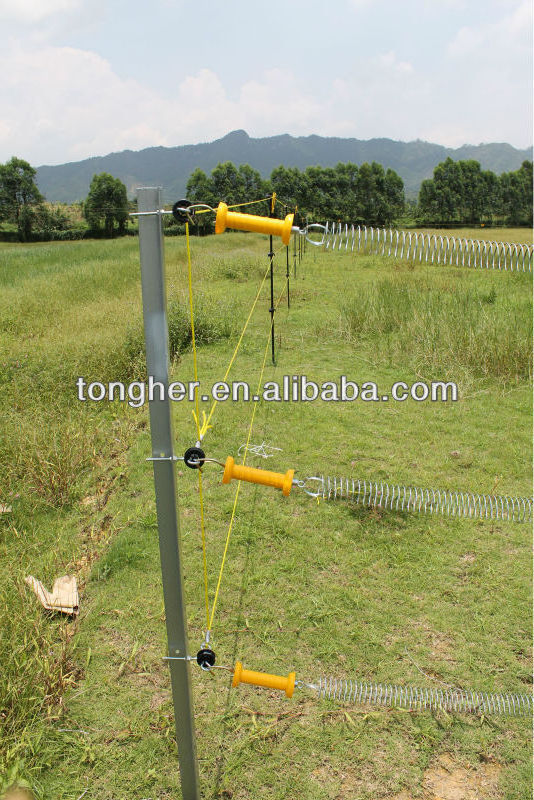 Stainless steel electric fence gate spring for farm fence