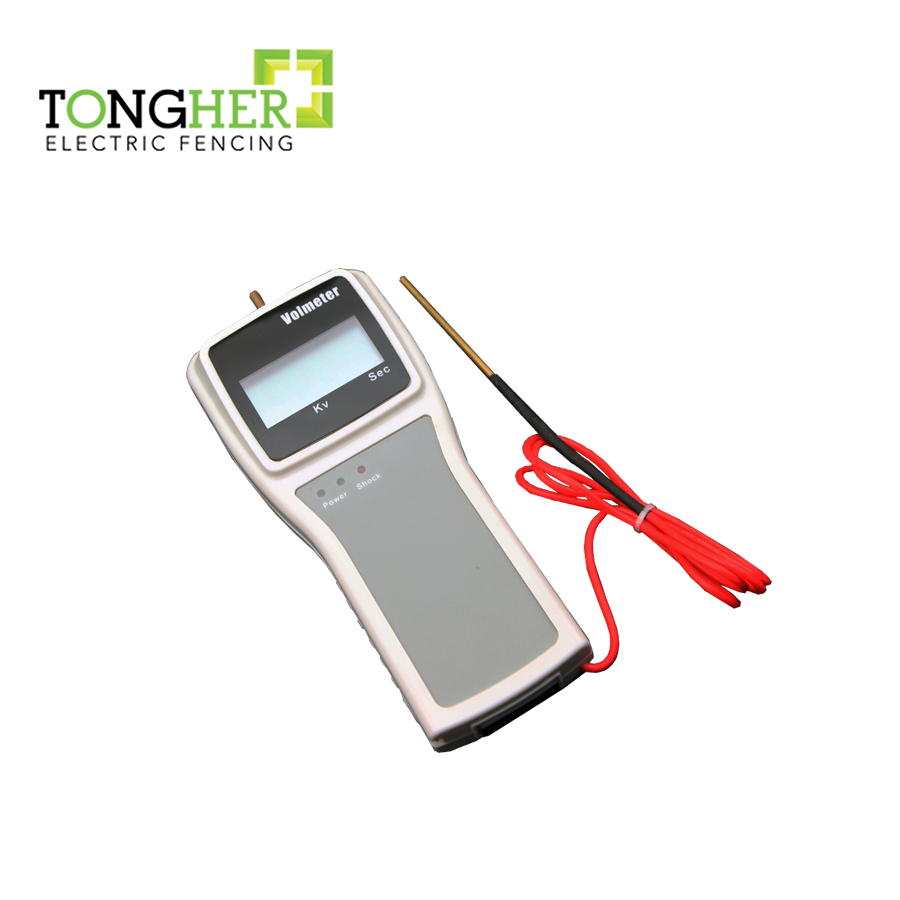 Portable Digital Voltmeter for electric fence energizer