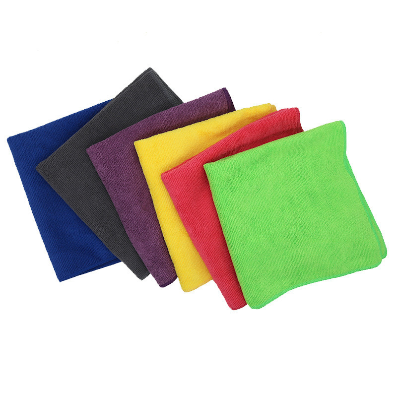 Custom Microfiber Cloth 30x30 Micro Fibre Towel 40x40 Microfiber Cleaning Cloths For Car/Kitchen