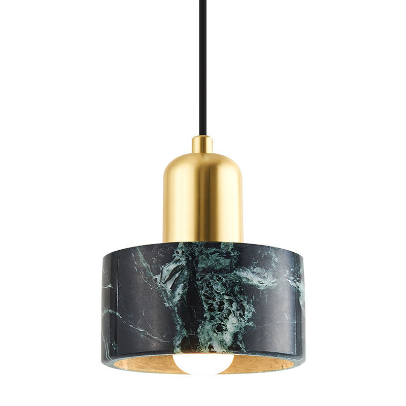 Modern Nordic Kitchen Dining Table Marble Pendant Lights for Home