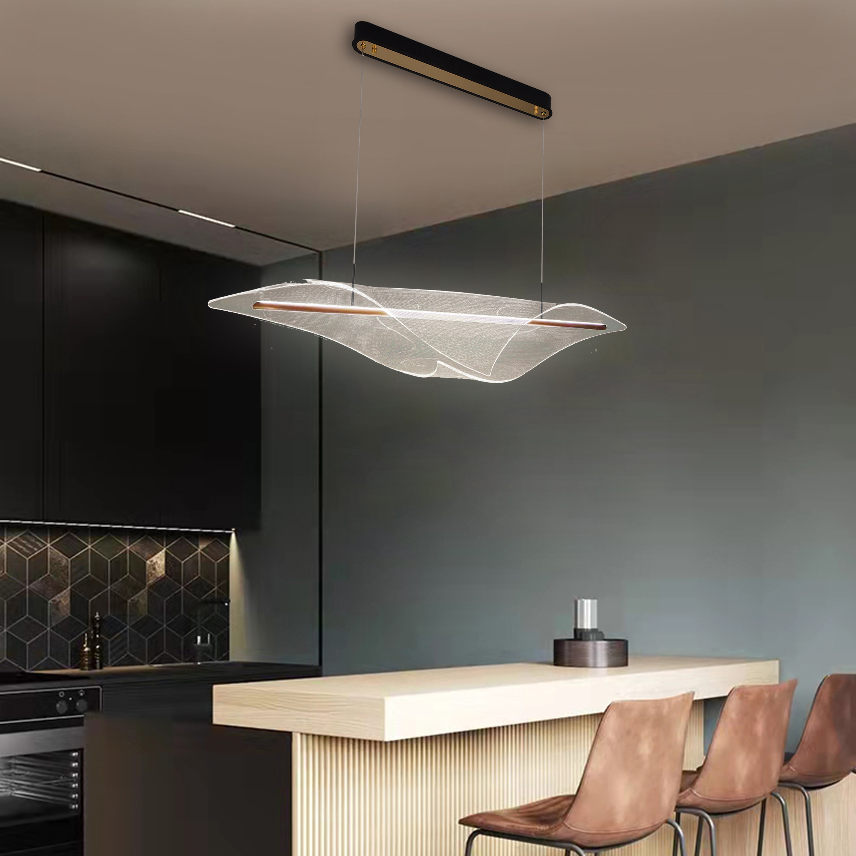 Contemporary Island Light Kitchen Lighting Pendant Hanging Decorative Nordic Pendant Light