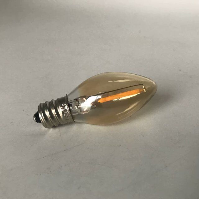 C7 Led Filament Bulb Edison Lamp Indoor Decoration Lighting E12 1W Filament led Bulb