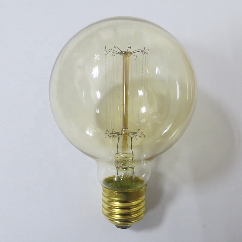 40W G95 Vintage Edison Light Bulb E27 E26 Filament Lamp 110V 220V