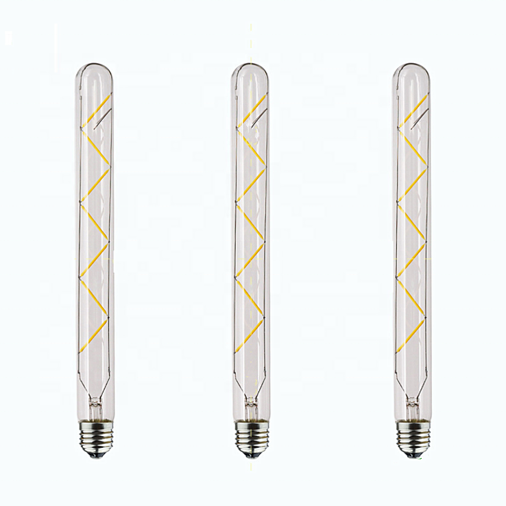 Tube Lights T30*300 LED filament lamp double-sided 8W E27 dimming LED filament bulb