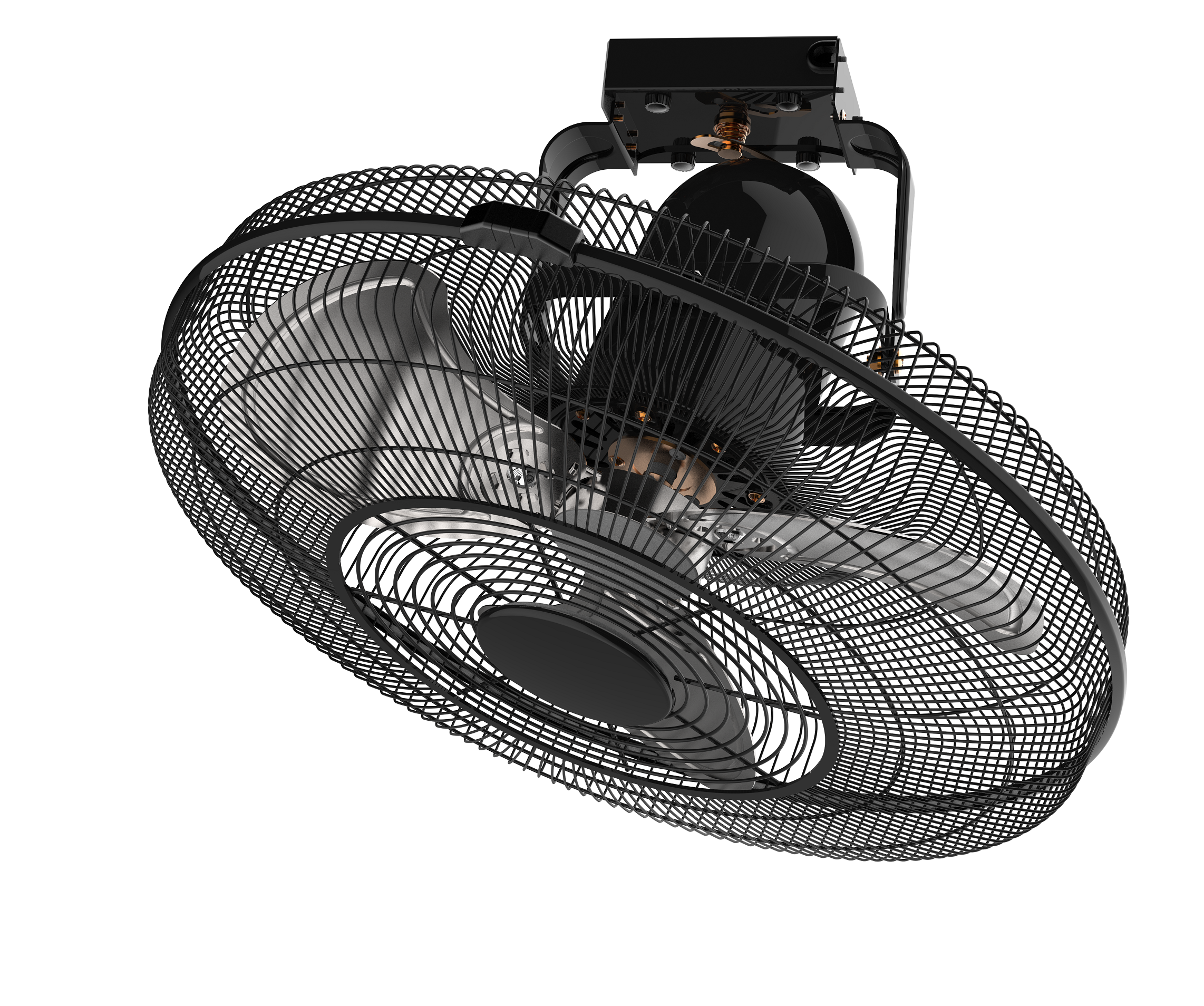 20'' Cheap Price Rotating Commercial Ventilation Cooling Orbit Corner Fan