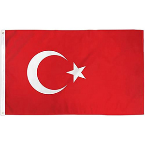 Country All Countries Polyester Outdoor Sublimation 3X5Ft National Flags Turkey Flag