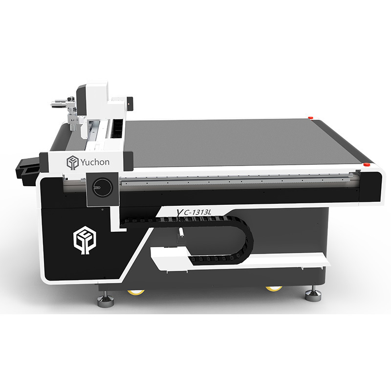 Tonghui CNC Rubber Foam Plastic Paper Fiber Gasket Cutting Machine with Oscillating Knife Cutter