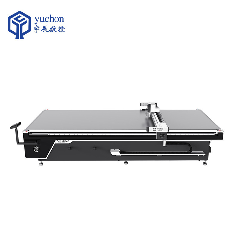 Computer control cnc fabric cutting machine for T-shirt cloth glove sample