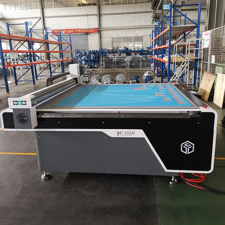 Tonghui CNC Rubber Foam Plastic Paper Fiber Gasket Cutting Machine with Oscillating Knife Cutter