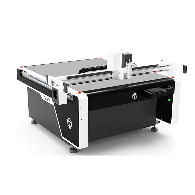 Tonghui CNC Rubber Foam Plastic Paper Fiber Gasket Cutting Machine with Oscillating Knife Cutter