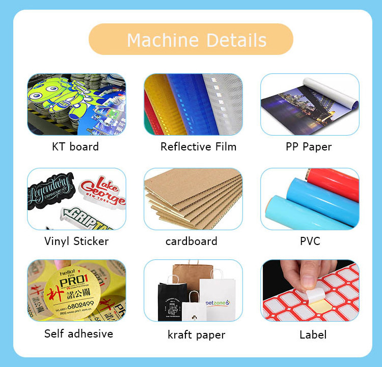 automatic CNC oscillating knife jam paper mold cardboard corrugated box PVC board  die cutting machine with ce certificate