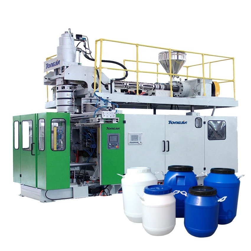 PE Plastic Bottle Blow Moulding Machine 160L 220L230L Plastic Barrel Drums Extrusion Blow Molding Machine Gallon Bottle Chemical