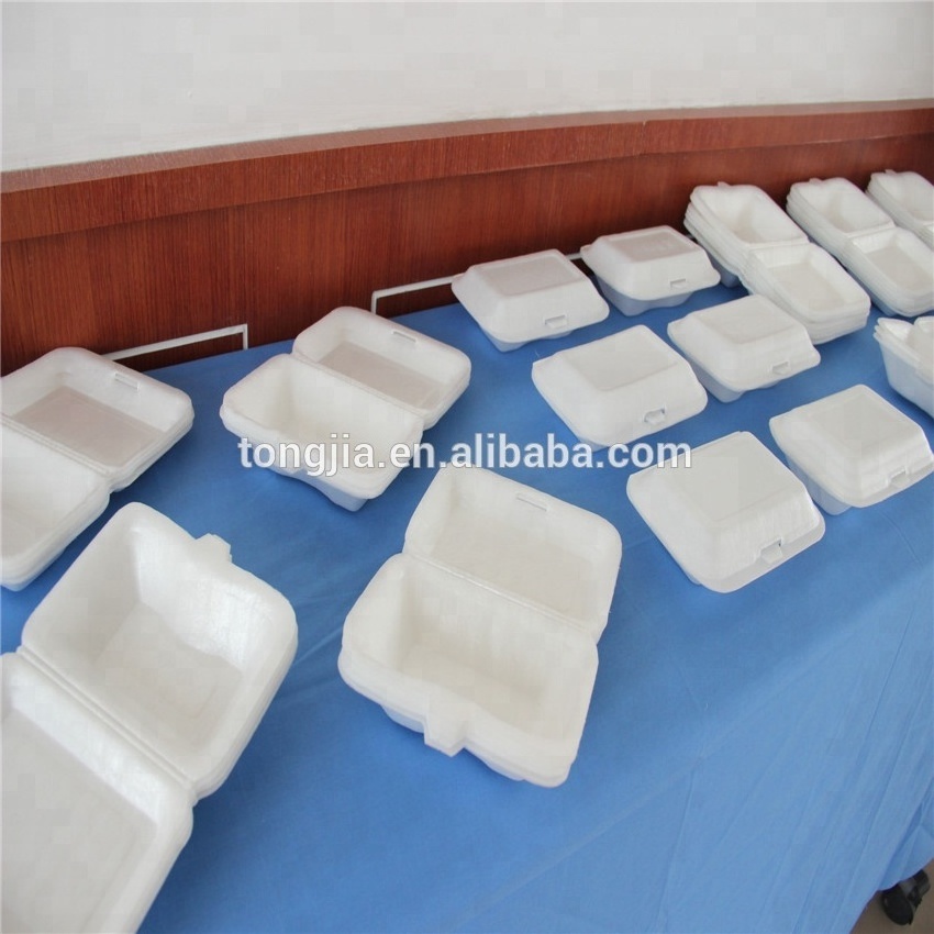 Disposable plastic food container making machine