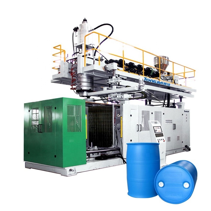 PE Plastic Bottle Blow Moulding Machine 160L 220L230L Plastic Barrel Drums Extrusion Blow Molding Machine Gallon Bottle Chemical