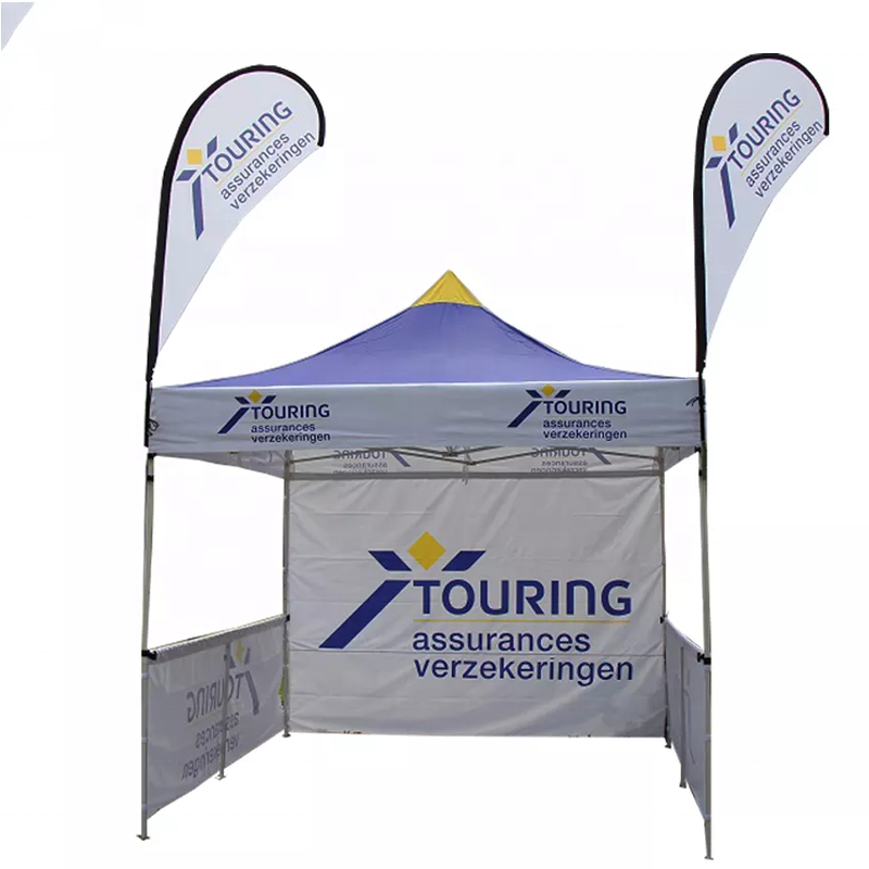 Aluminum Pop Up Tent Gazebo Beach Tent Gazebo 6x3 Heavy Duty Outdoor Glamping Trade Show Tent Large Custom Canopy