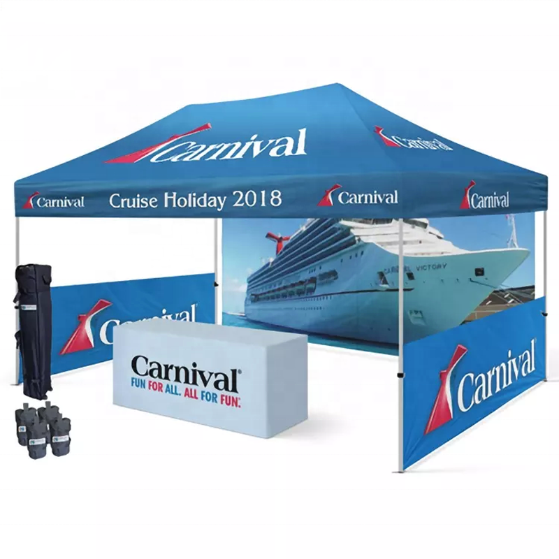 Custom Designed Folding Tents 10X20 Pop Up Canopy Tent Market Promotional Gazebo