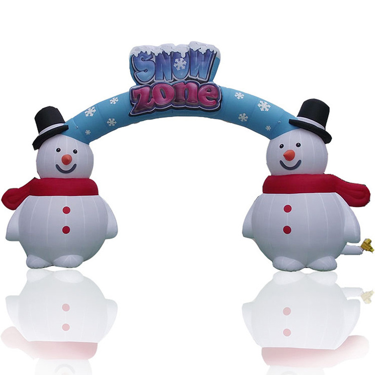 Custom Shape Durable Rainbow Advertising Birthday Christmas Wedding Inflatable Arch With Blower