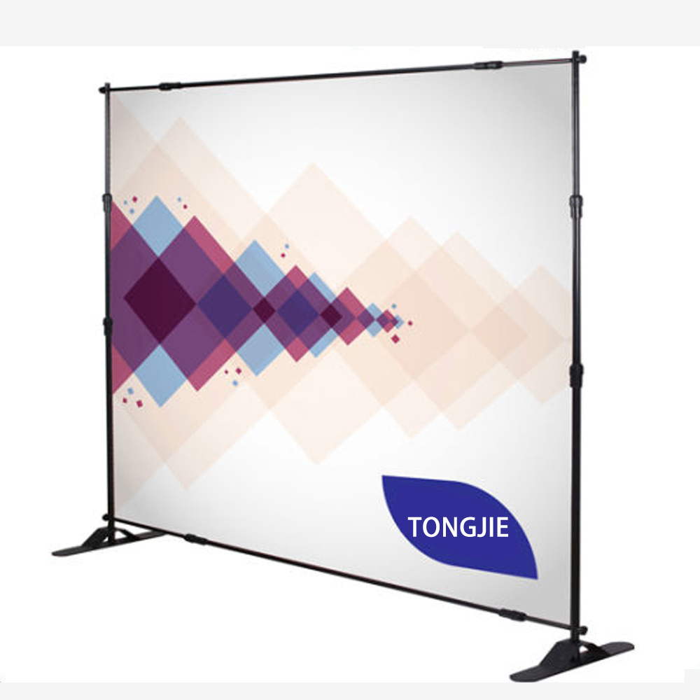 Custom Backdrop Step And Repeat Banner Display 10' X 8' Seamless Step Repeat Banner System With Professional Stand And Bag