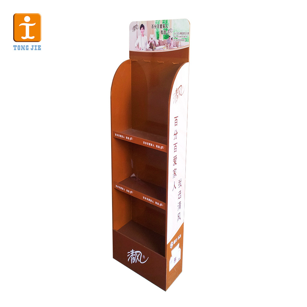 Factory direct sales custom PVC display racks  supermarkets promotional shelves