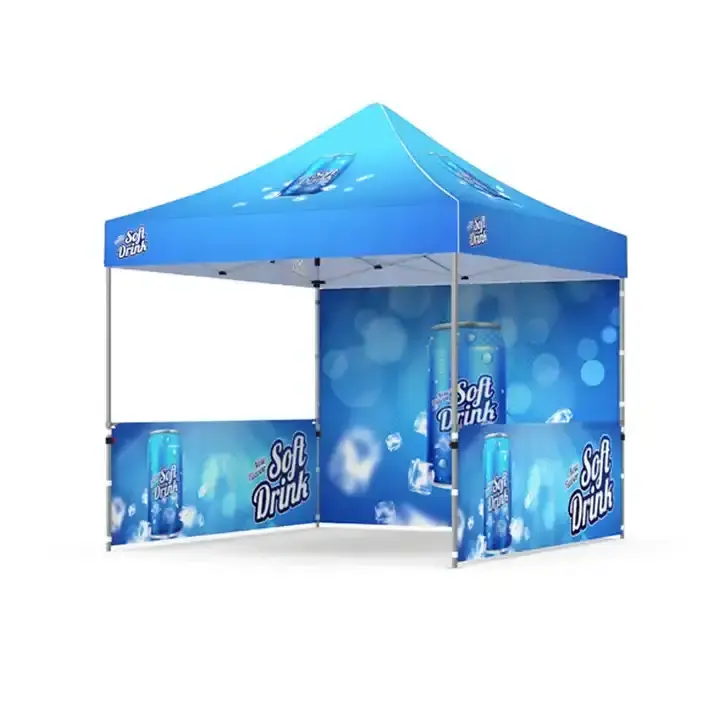 Portable 10x10 10x15 10x20 Big Heavy Duty Canopy Pop Up folding Gazebo wall Tent With Sidewalls For Outdoor Party