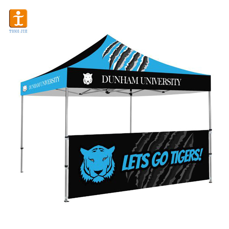 canvas Oxford 10x10 heavy duty Gazebo Party Tent Portable advertising top