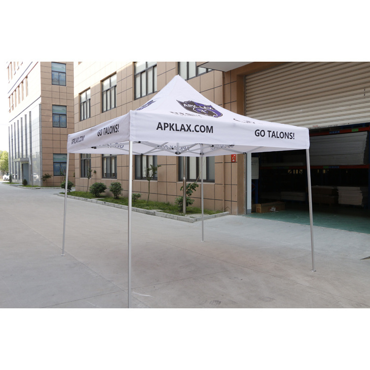 Outdoor Custom Pop Up Aluminium Folding Beach tent Advertising Promotion Trade Show Tents With 600D Oxford Canopy