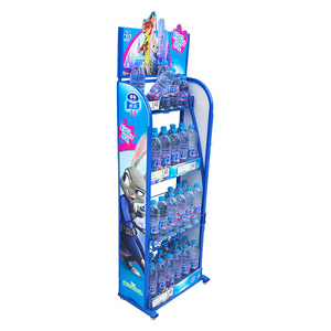 Flooring Pop Cardboard Eyelash Extension Display Stand,Make Up Display Stand