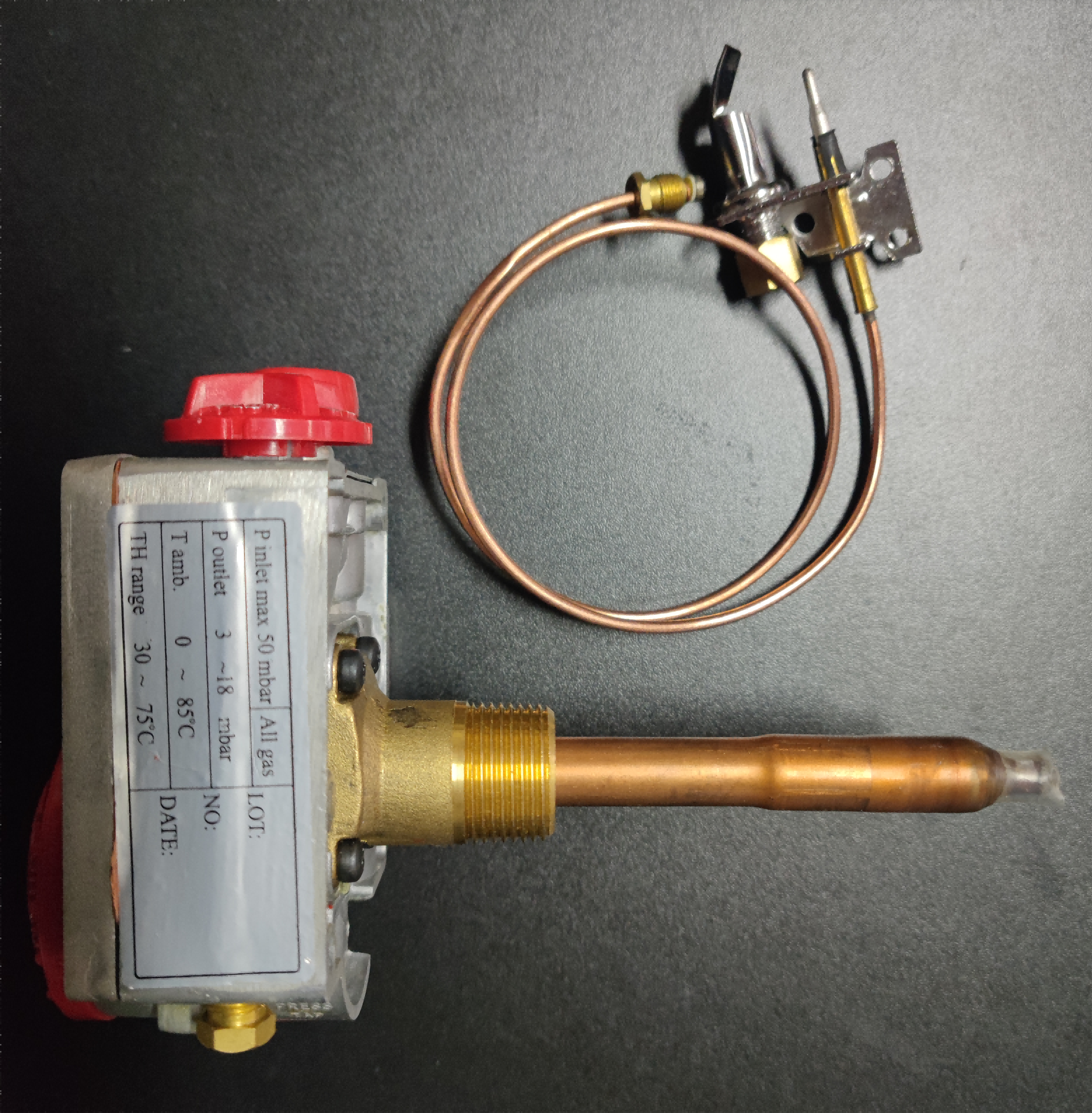 Water Heater Gas Control Valve