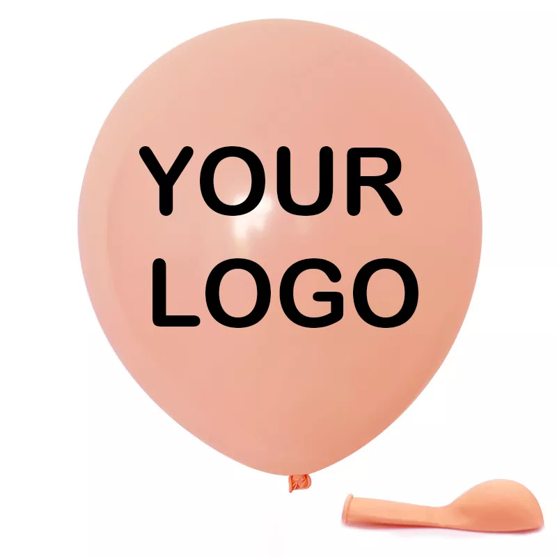 Wholesale Custom logo12in Printable Helium Latex Balloon Print Balloon for Advertising