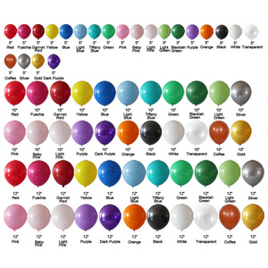 Tongle factory wholesale 5 "10" 12 "18" 36 "round balloons celebrate birthday party decoration matte latex balloons