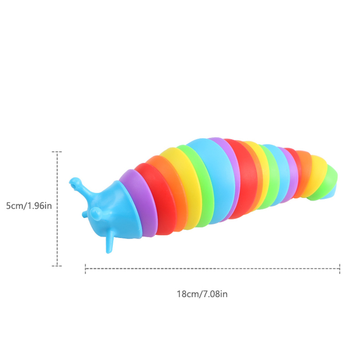 Slug Fingertip Snail Release Rebound 3d Print Plastic Decompression Toy Sensory Fidget Toy For Kids stress relief toys