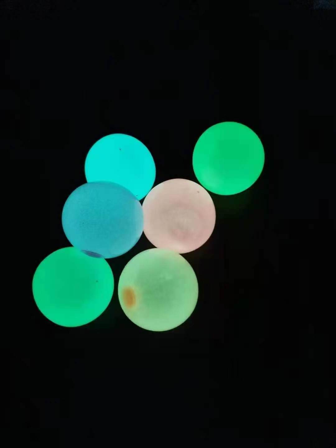 4 PCS Luminescent Stress Balls, Squishy Ball Glow Stress Relief Toys for Kids and Adults, nee stress ball chuckit globalls pelto