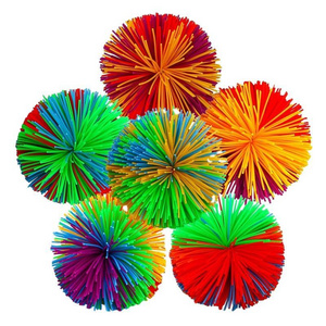 New Hot Selling Monkey Stringy Balls, Silicone Fluffy Juggling Bouncing Koosh Ball