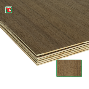 4X8 3Mm Plywood A3 Thin Wood Sheets Natural Black Walnut Veneer  Fancy Plywood