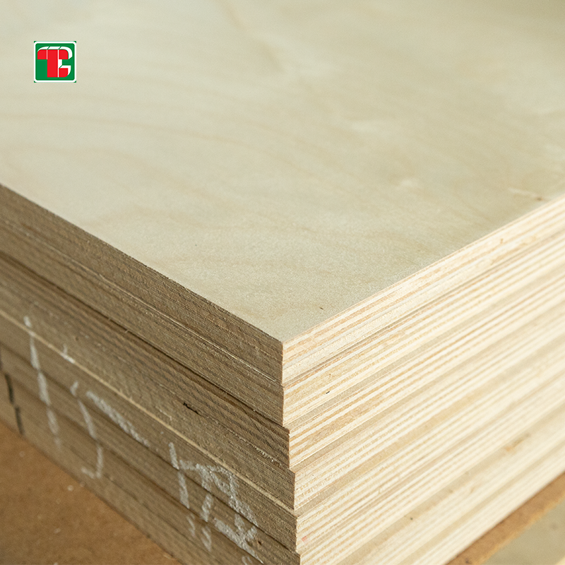 Factory Full Birch Core Baltic Birch Wood Plywood E0 Birch Wood Veneer Furniture Plywood 6Mm 18Mm 25Mm For Indoors Work