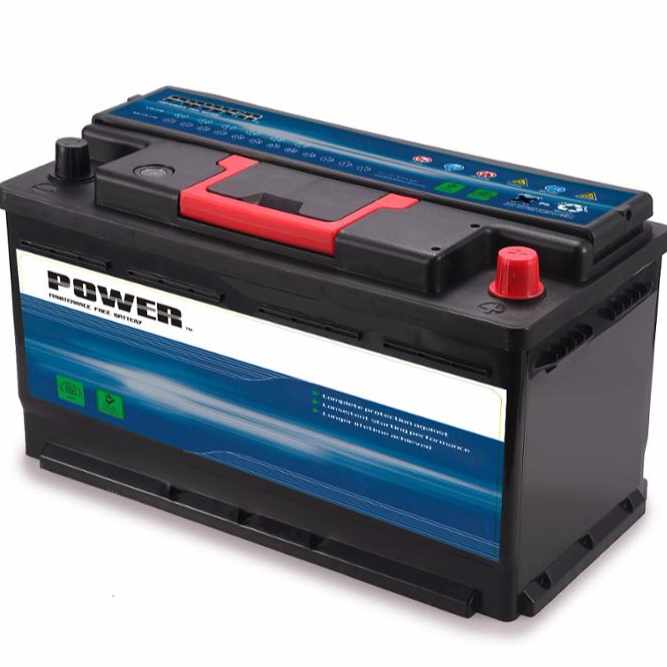 12v 80ah maintenance free Spain automotive wholesale car battery supplier