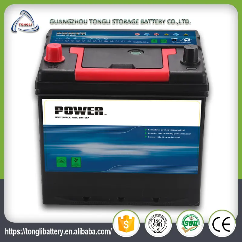 Hot Sale Good Price 12v Battery Car Eco-Friendly Mf Battery Non-Toxic Battery Car 60ah