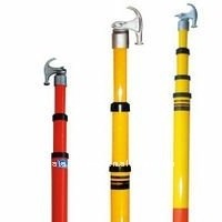 High Voltage FRP fiberglass telescopic Hot Sticks twist lock link sticks operating rods