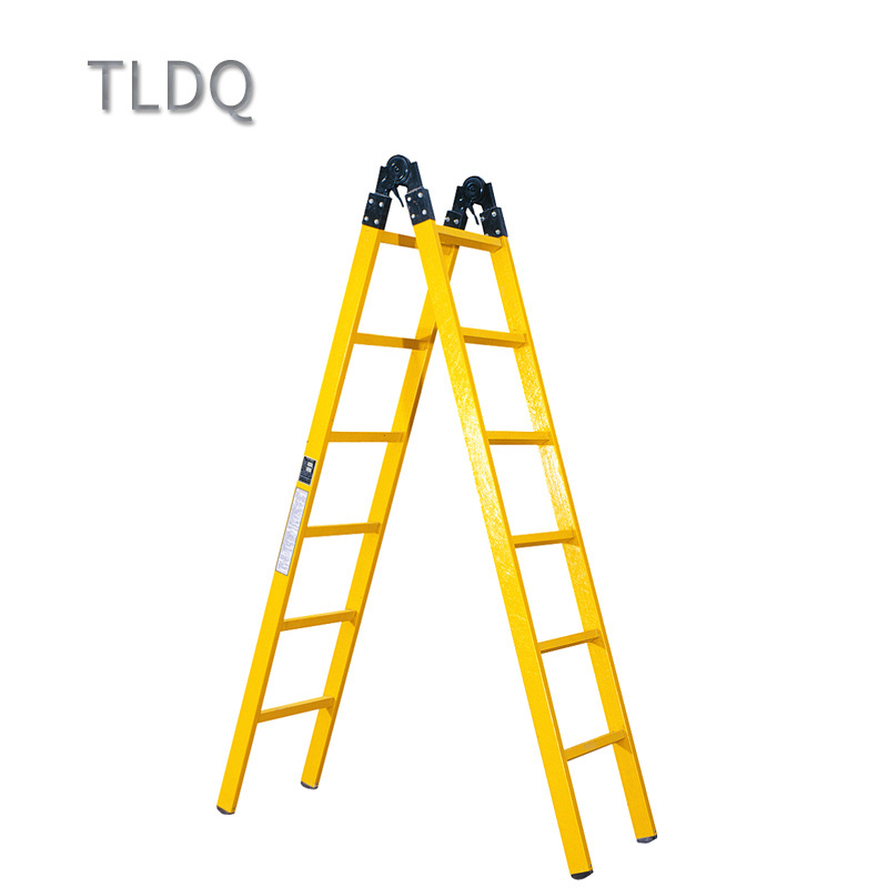 Telescopic insulated ladder,   fiberglass ladder electrical