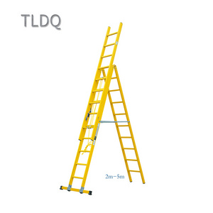 Telescopic insulated ladder,   fiberglass ladder electrical